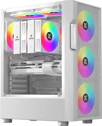 Корпус XASTRA A302 4FRGB WH (белый) – изображение в каталоге