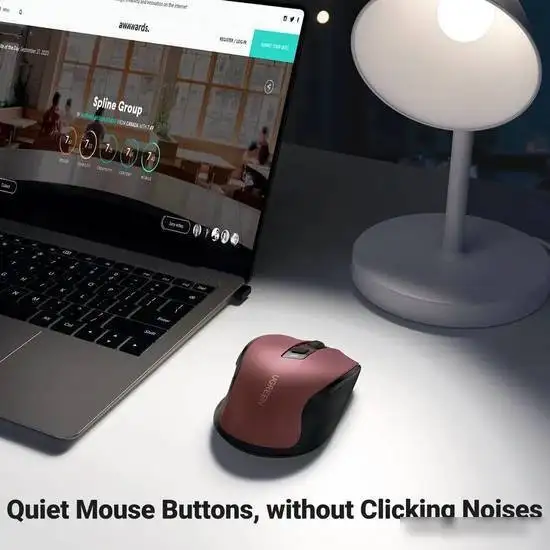 Мышь Ugreen MU006 (красный) – фото товара