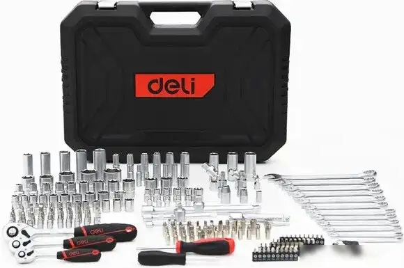 Универсальный набор инструментов Deli DQ45216 (21 предметов) – фото товара