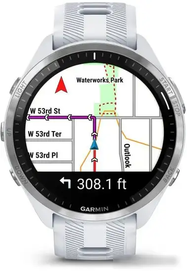 Умные часы Garmin Forerunner 965 (белый/серый) – фото товара