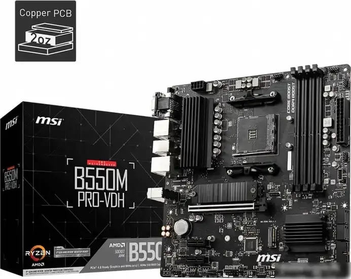 Материнская плата MSI B550M Pro-VDH – фото товара