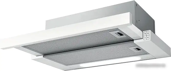 Кухонная вытяжка Jetair Aurora LX/WH/F/50 PRF0093764C - подробное фото Кухонная вытяжка Jetair Aurora LX/WH/F/50 PRF0093764C - фото товара