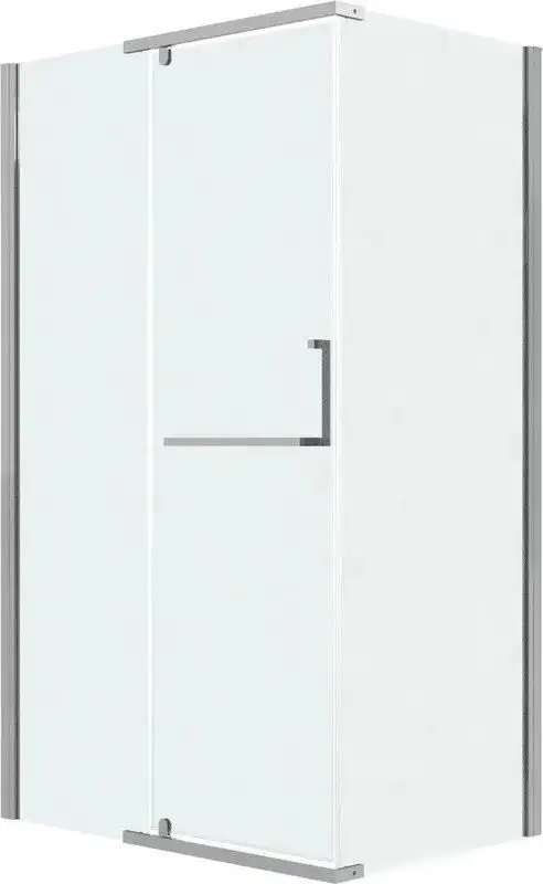 Душевая стенка Grossman Pragma 100х195 200.K33.03.100.10.02 (хром/стекло шиншилла) - фото товара