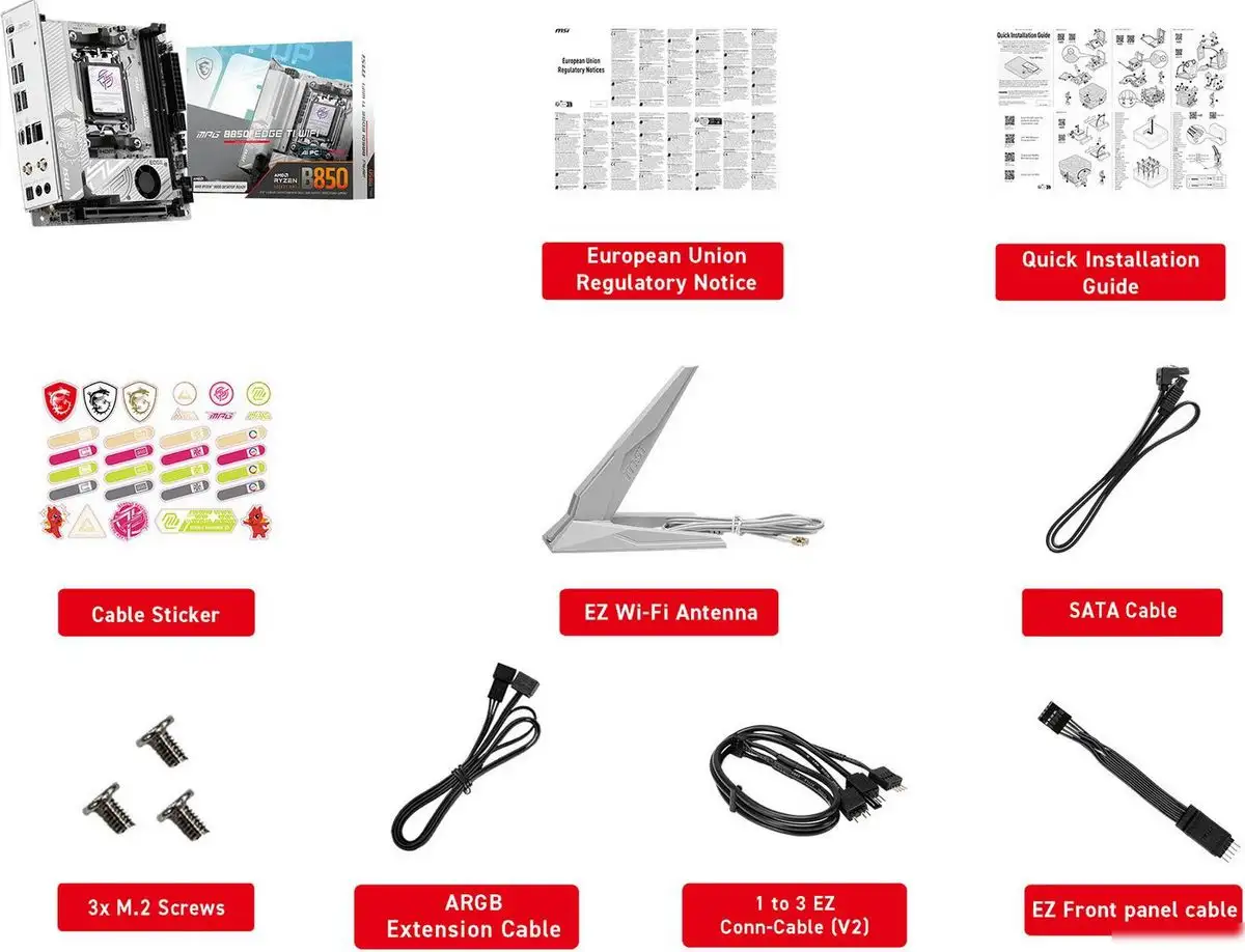 MSI MPG B850I Edge TI WiFi – фото товара