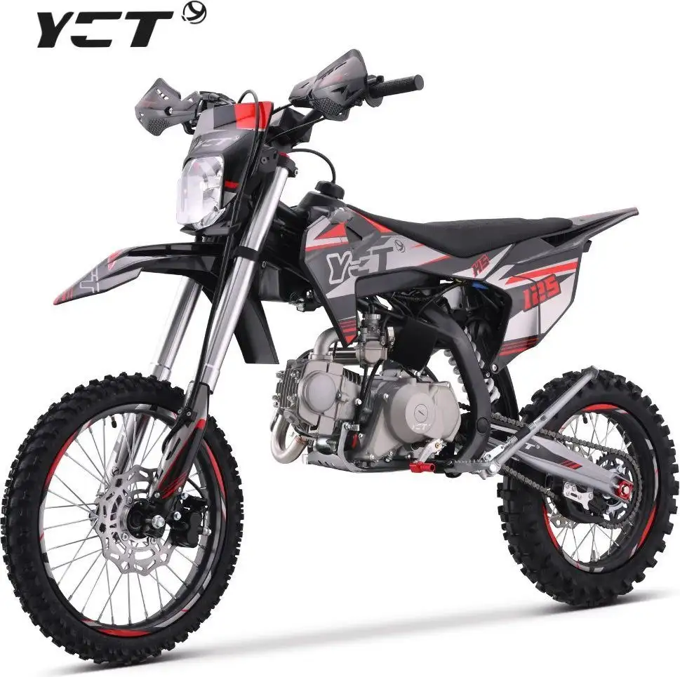 Мотоцикл Yacota Н5 125 17/14 (черный/красный) – фото товара