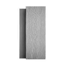 Террасная доска (декинг) из ДПК Bergia Ultra Linden 150х24х3000, Серый
