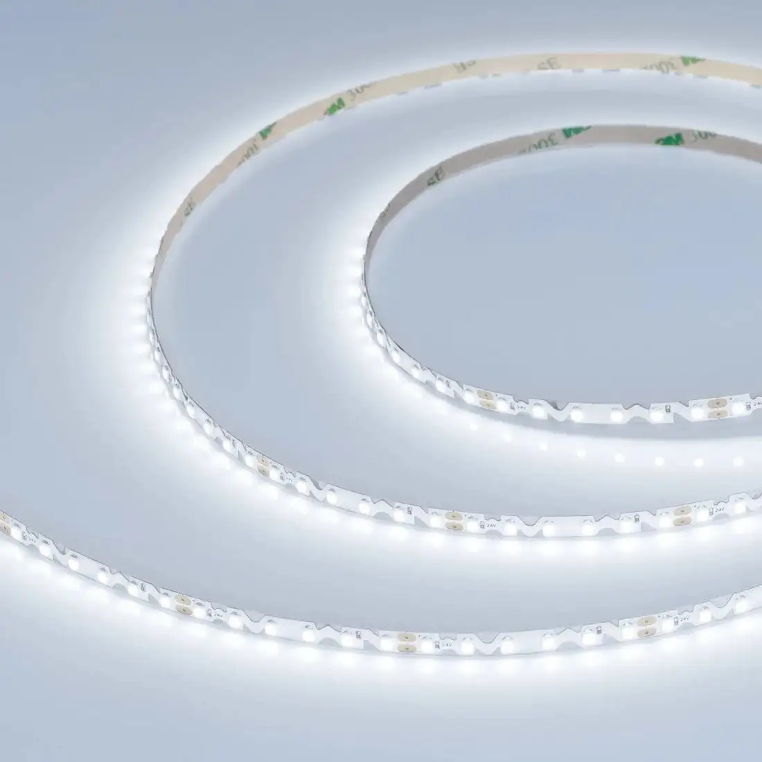 Светодиодная лента Arlight 9.6W/m 120LED/m 2835SMD холодный белый RZ-A120-6mm 24V 040802 – фото товара