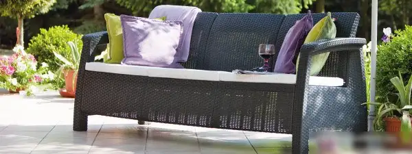 Садовый диван Keter Corfu Love Seat Max – фото товара