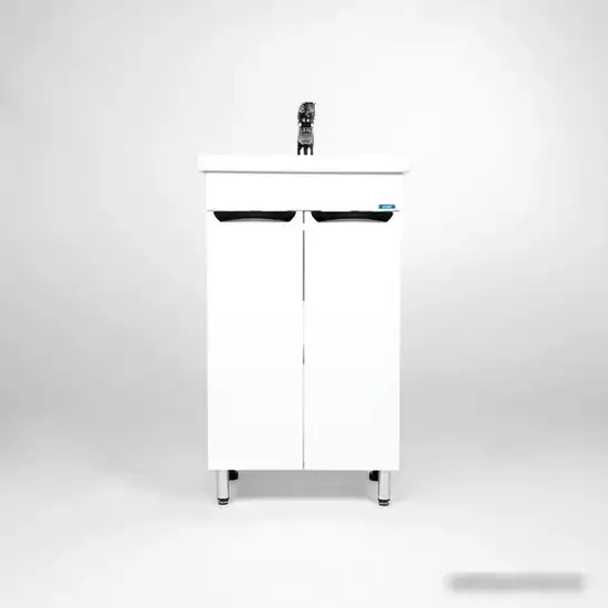 Viant Тумба Лима с умывальником Como 50 VLIM50CO-T2ST+S-UM-COM50/1-w – фото товара