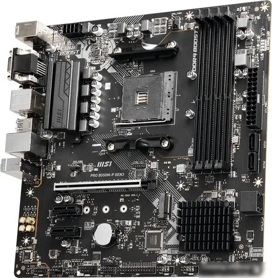 Материнская плата MSI Pro B550M-P Gen3 – фото товара