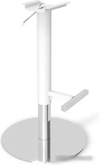 Стул с подлокотниками Sheffilton SHT-ST31/S128 (белый/хром/белый муар) – фото товара