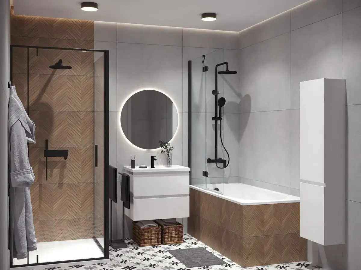 Ванна Belux Борнео 170x75 (18, белый матовый/Solid Surface) - фото товара