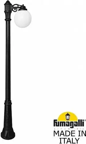 Городской фонарь Fumagalli Globe RICU/G250 1L FU_G25.157.S10.AYF1R – изображение в каталоге