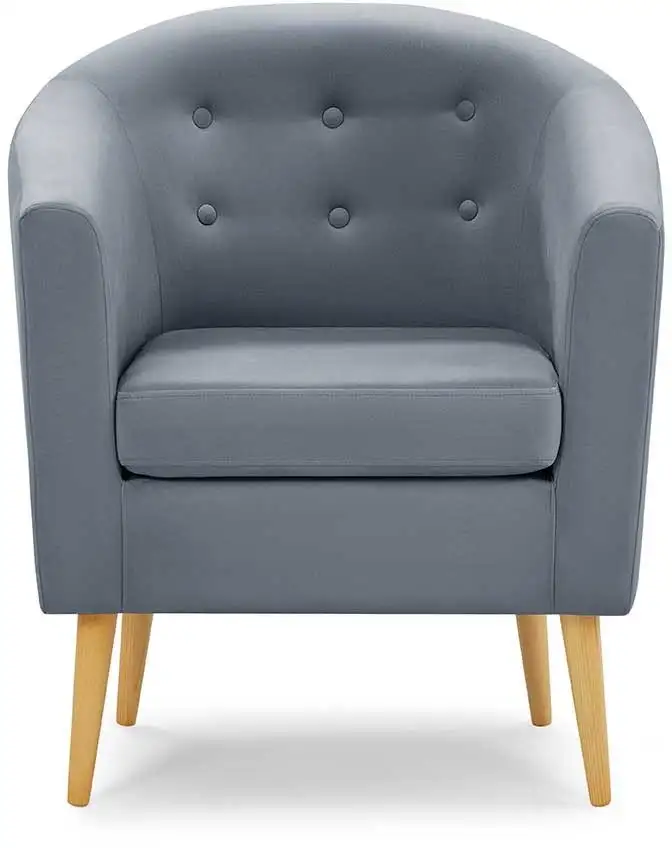 Интерьерное кресло Mio Tesoro Джон 117 (841 светло-серый)