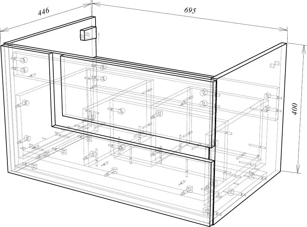 Garda Тумба под умывальник Lazio 80н_700 29.80н.700.PVC (дуб темный/черный) – фото товара