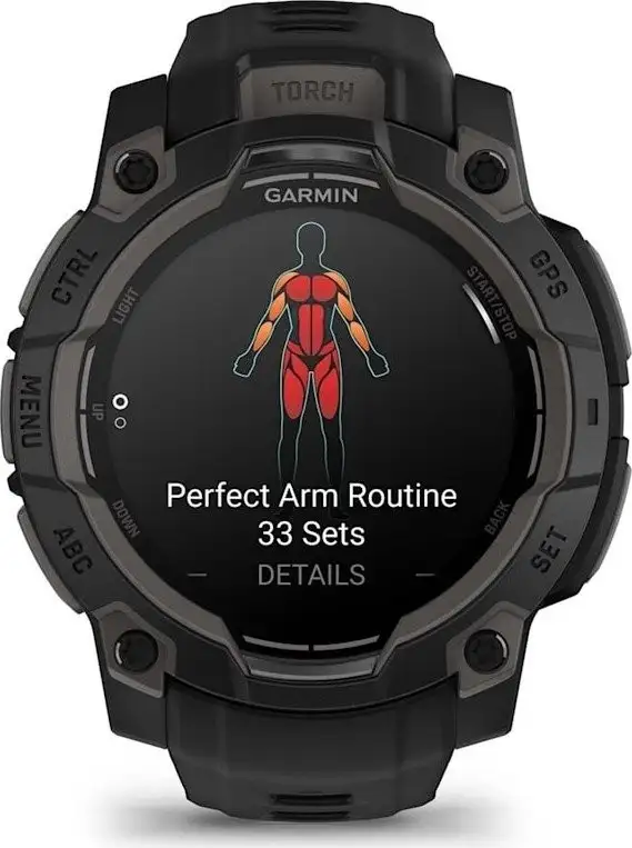 Умные часы Garmin Instinct 3 45 мм (черный) – фото товара