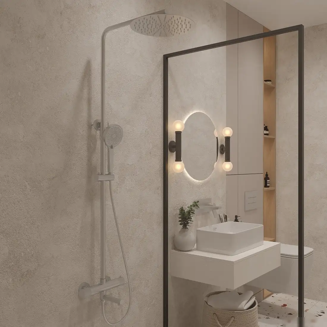 Душевая система Oliveeka OL-739902-CR - фото товара