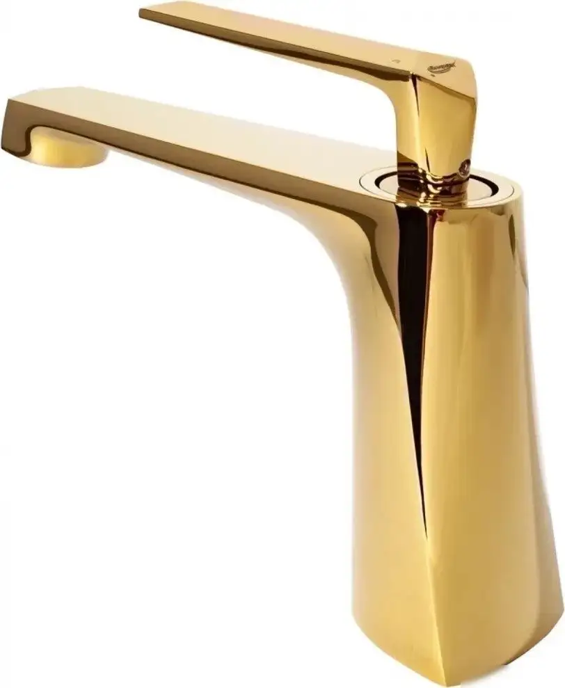 Смеситель Hansberge H1068 (золото глянец) - фото товара