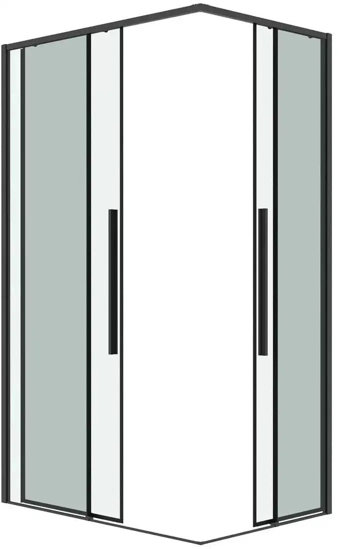 Душевой уголок Grossman Galaxy 120x80x195 300.K33.01.1280.42.00 (графит сатин/прозрачное стекло) - фото товара