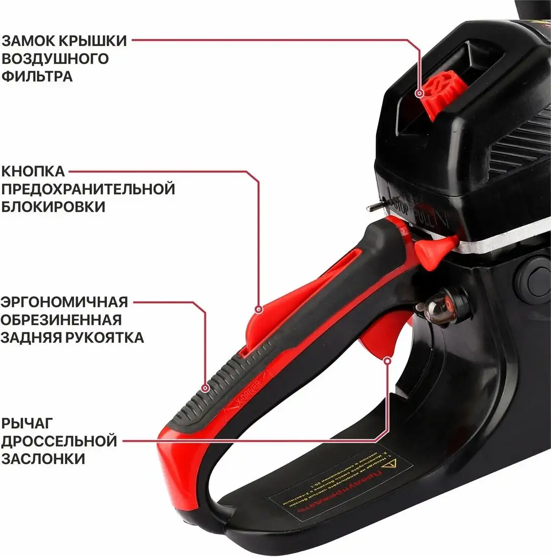 Бензопила P.I.T. GCS52-C7 – фото товара