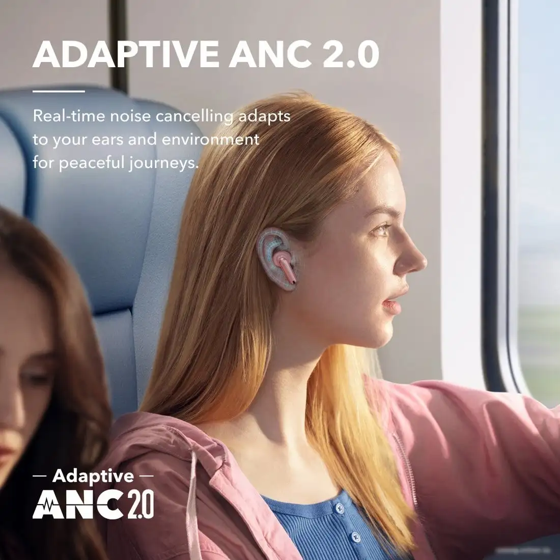 Наушники Anker Soundcore Liberty 4 NC (розовый) – фото товара