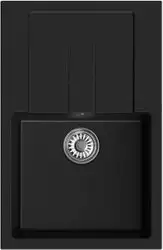 Кухонная мойка Mixline ML-GM31 552197 (ультра-черный) - изображение в каталоге