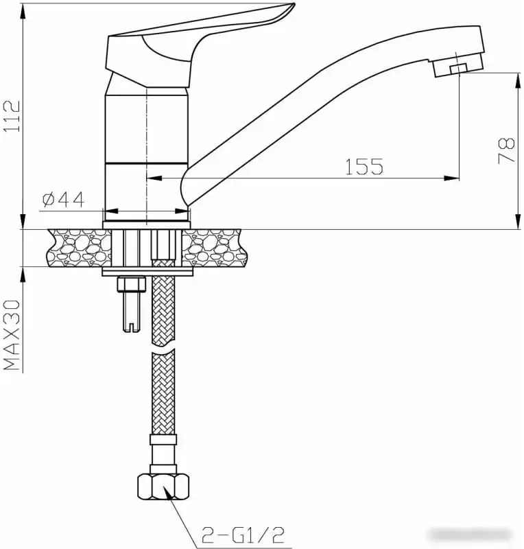 Смеситель Esko Cairo CI 15 - фото товара