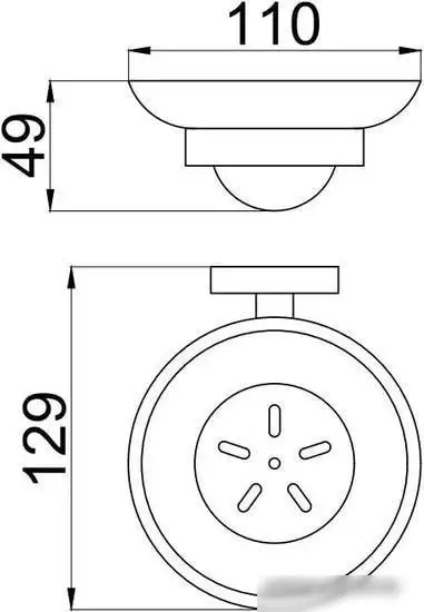 Мыльница Allen Brau Priority 6.31005-BN – фото товара