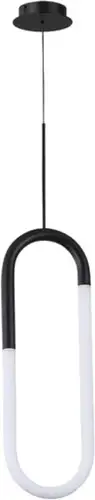 Подвесная люстра Arte Lamp Lumino A2233SP-20BK – изображение в каталоге