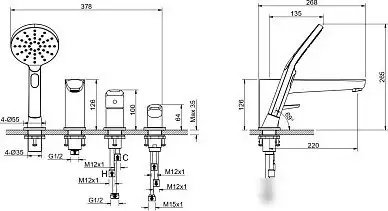 Смеситель Aquatek Бетта AQ1148CR - фото товара
