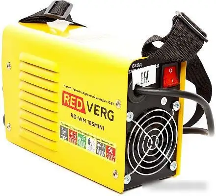 Сварочный инвертор RedVerg RD-WM 185MINI – фото товара
