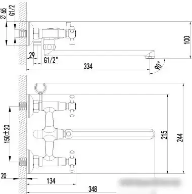 Смеситель Lemark Contour LM7451C - фото товара