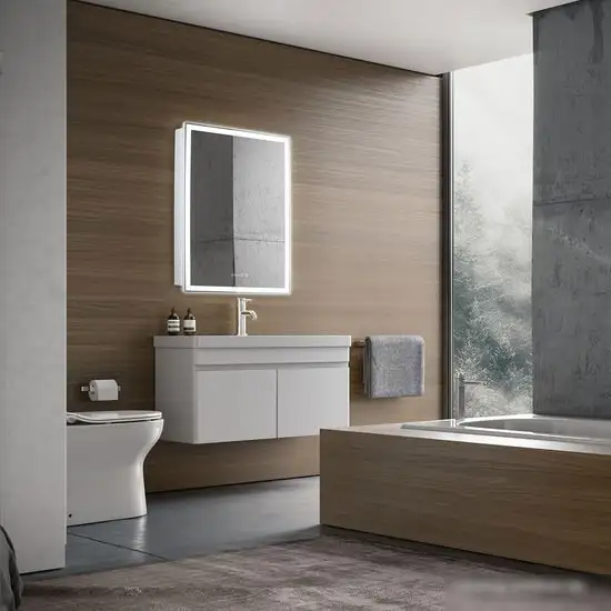 Silver Mirrors Шкаф с зеркалом Киотo 53.5х75 LED-00002356 – фото товара