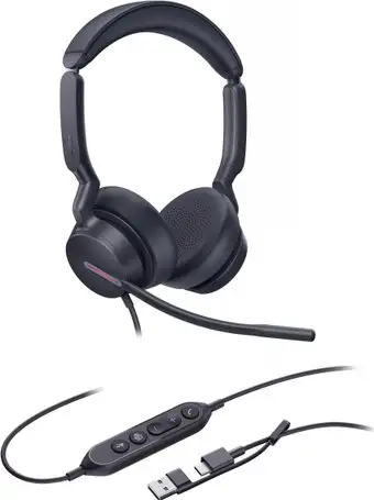 Офисная гарнитура Yealink UH46 Dual UC USB-C/A – изображение в каталоге
