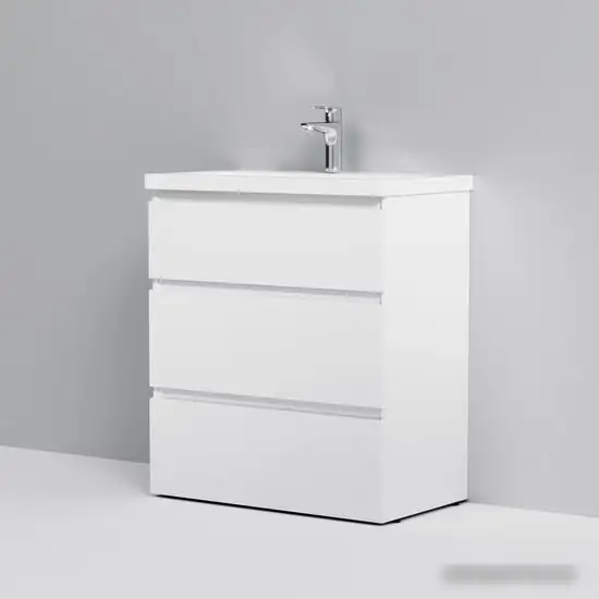 AM.PM Тумба под умывальник Gem S 75 M91FSX0752WG (белый) – фото товара