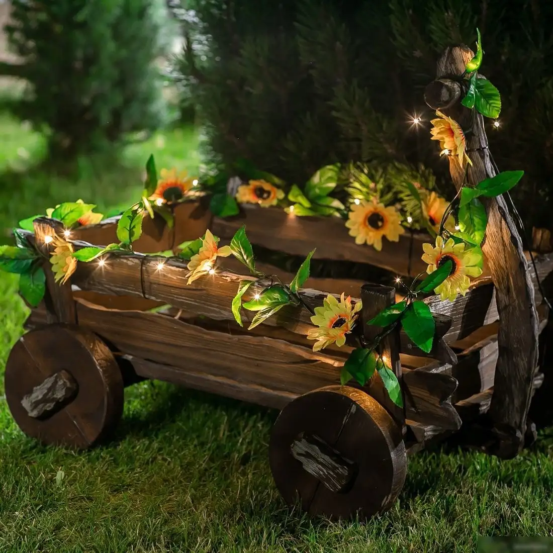 Садовая гирлянда Uniel USL-S-138/PT2300 SUNFLOWERS UL-00009377 – фото товара