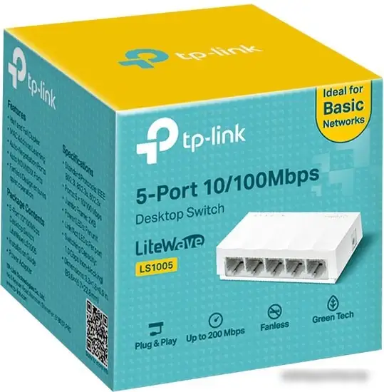 Неуправляемый коммутатор TP-Link LS1005 – фото товара