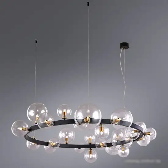 Подвесная люстра Arte Lamp Vincent A7790SP-24BK – фото товара
