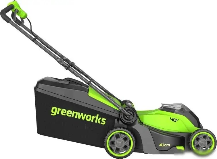 Газонокосилка Greenworks GD40LM411 2521007 (без АКБ) – фото товара