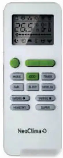 Кондиционер Neoclima Pro-Health Inverter NS/NU-HAP24TWI - подробное фото Кондиционер Neoclima Pro-Health Inverter NS/NU-HAP24TWI - фото товара