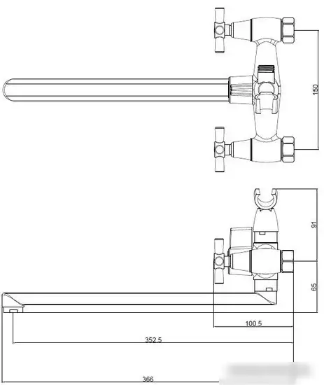 Смеситель Voda Turn TRN31 - фото товара