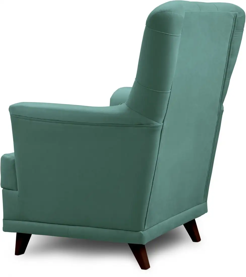 Интерьерное кресло Mio Tesoro Каприз (Velutto 43/шоколад) – фото товара