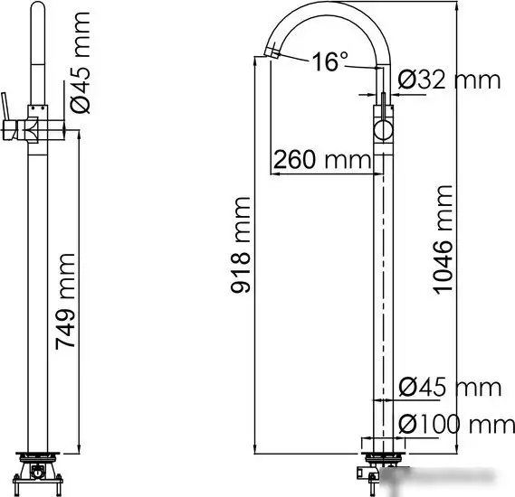 Смеситель Wasserkraft Main 4153 - фото товара