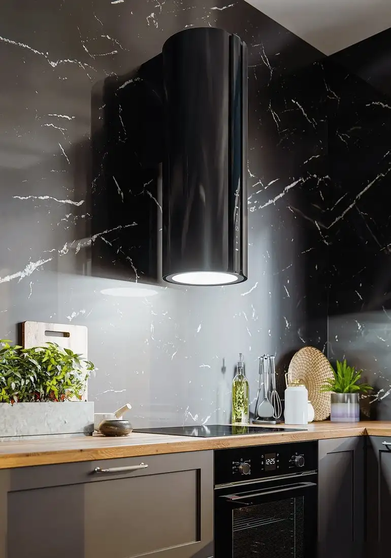 Кухонная вытяжка LEX Toro 350 Black - фото товара