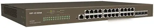 Управляемый коммутатор 2-го уровня IP-COM G3328F – фото товара