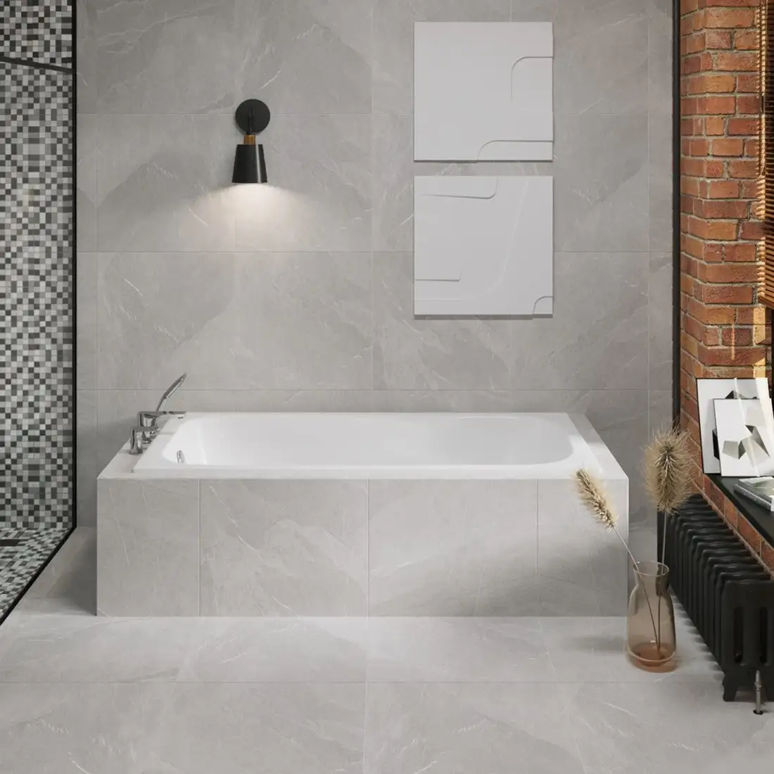 Ванна Lauter Brio 160 21S1600 (с ножками, с шумоизоляцией) - фото товара