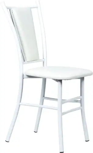 Стул ВВР Марсель (белый/белый, экокожа) – изображение в каталоге