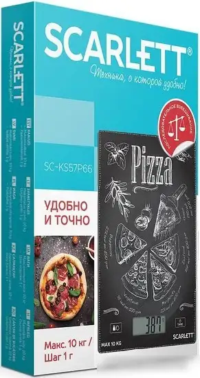 Кухонные весы Scarlett SC-KS57P66 - фото товара