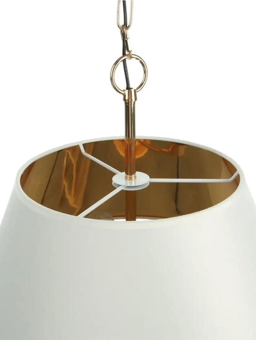 Подвесная люстра BayerLux Ребекка 10777124 (белый/золото) – фото товара