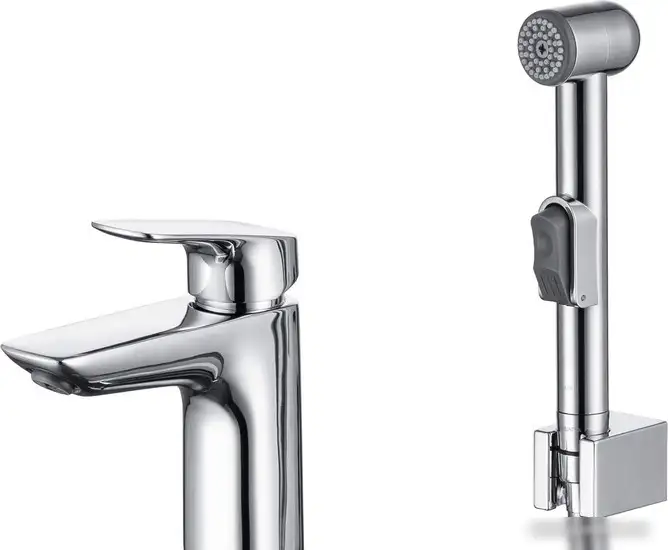 Смеситель с лейкой для биде Aquatek Вега AQ1012CR - фото товара